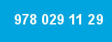 978 029 11 29
